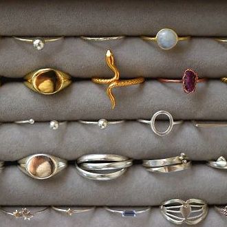 Custom jewelry drawer inserts