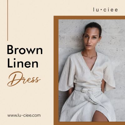 Brown Linen Dress:

Looking for an elegant and timeless dress? At Lu-Ciee we offer you our best Brown Linen Dress in a wide variety of sizes. Find the perfect one to complete your wardrobe today!
Read More: https://www.lu-ciee.com/products/dhalia-linen-dress-in-brown