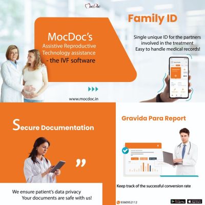 MocDoc’s IVF software is designed to assist with recording the IVF workflow. It also provides customized case sheets, patient timeline views, and easy billing. Ask for a demo now. Visit: https://mocdoc.in/util/clinic-management-system
